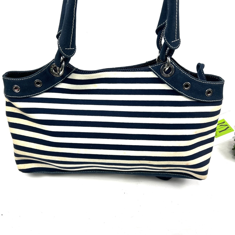 Sigrid Olsen Nautical Canvas Satchel - image 2